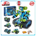 Sillbird Remote Control Robot Car Building Kit STEM Educational Toy for Kids