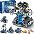 STEM Robot Building Kit with Remote Control Gifts for Boys 8-14 \| Coding Robotic