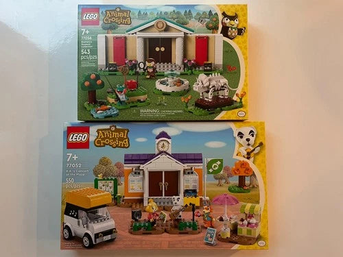 Lego Animal Crossing KK’s Concert Plaza 77052 Blathers's Museum Collection 77056