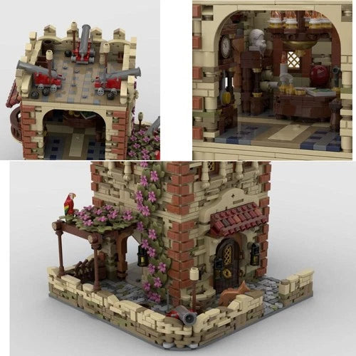 MOC-156582 Modular Building: Island Model for Pirates Theme Series 2704 Parts