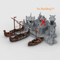 MOC-182527 21343 Viking Longships Expansion for Viking Village Set 1023 Pieces