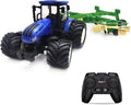 RC Truck Farm Tractor with 2 Rechargeable Batteries - 2.4G 1/24 High Simulation