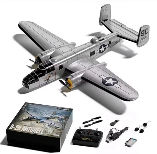 Rage RC Micro B-25 WWII 3-Channel RTF Airplane RGRA1800 NEW Sealed