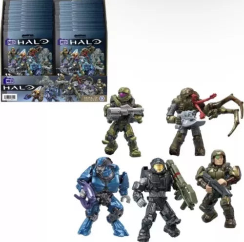 Mega Construx Halo Universe Series 3 Blind Bag Sealed Display Case