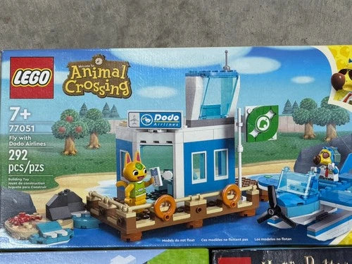 LEGO kit for 7-9 years of age. Minecraft, Harry Potter, animal crossing