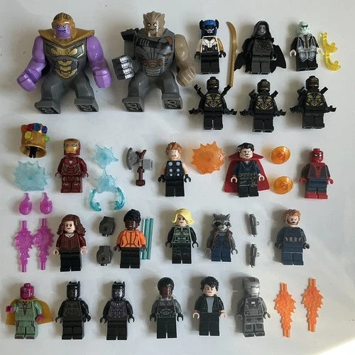 LEGO Marvel Avengers Infinity War Minifigure Lot 23 Figures Complete Collection
