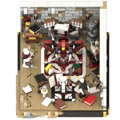 Altar Summoning Ritual Scene 1810pcs Building Bricks Construction Toy