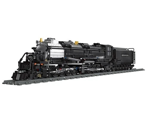 Fucellveca Big Boy Steam Train Model Kit, BIGBOY Locomotive Train Building Bl...