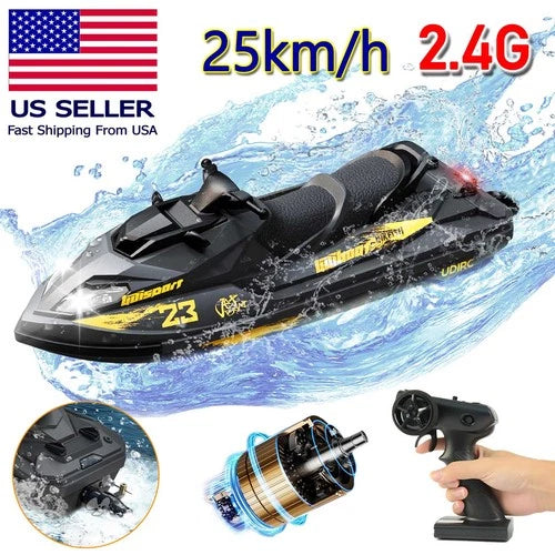 New UDI023 UDI RC 14" Inkfish V-Hull Electric RTR Brushless Jet Ski 2.4G JetBoat