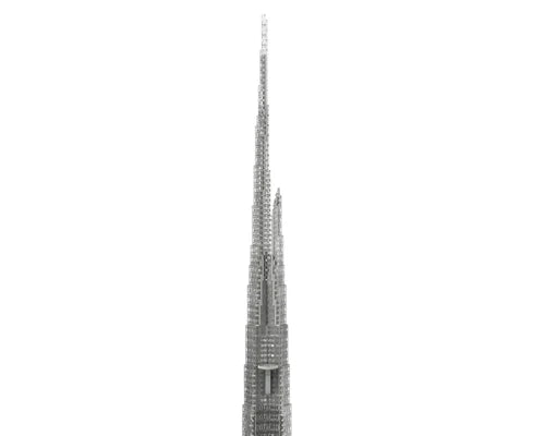 Jeddah Tower MOC-246046 1:800 Scale Building blocks 6112pcs Toy Model Gift