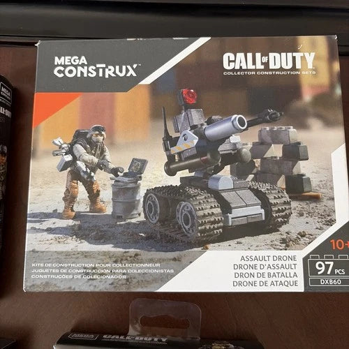 Mega Bloks Call of Duty Assault Drone Weapons Desert Tactics & Mission Weapon