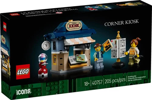 Lego Icons Corner Kiosk 40757 Retired GWP Promo Brand New Factory Sealed 2025