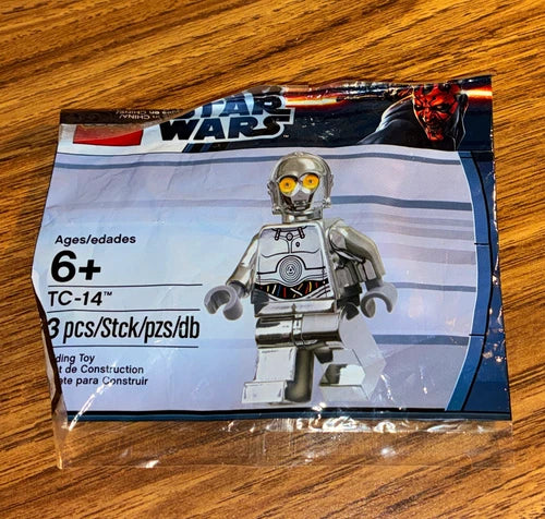 LEGO Star Wars TC-14 Minifigure Foil Pack 3 pcs Age 6+ Item 6005192