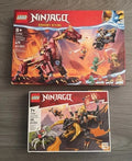 SEALED - 2023 LEGO Ninjago Heatwave Dragon Rising + Coles Earth Bundle