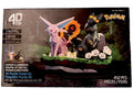 4D Build Pokemon Espeon & Umbreon 3D Puzzle Model Kit, 452 Pieces, Cardboard