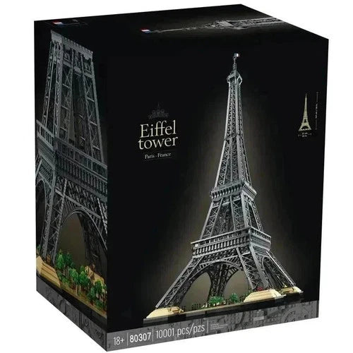 1.5M Eiffel Tower Building Block Assembly Kit 10001PCS Model Toy No Box