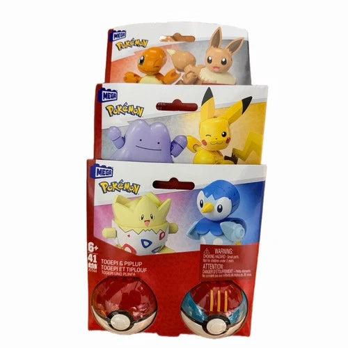 MEGA Pokémon Building Toys Set Poké Ball 6-Pack.