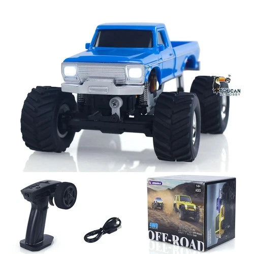 4WD 1/36 2.4G RC Off Road Vehicles 3602 Mini Crawler Car RTR W/Battery Lights