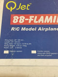 Q Jet BB-FLAMINGO R/C MODEL AIRPLANE NEW