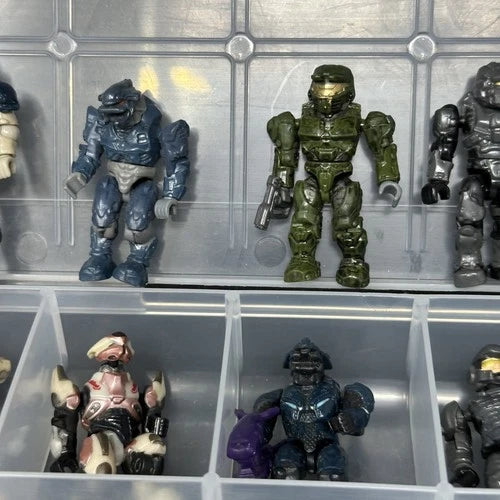 Halo Mega Bloks Figures and Accessories Lot of 50+ Complete/Incomplete