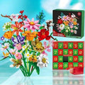 Build Your Own Flower Bouquet Building Blocks Christmas Decor