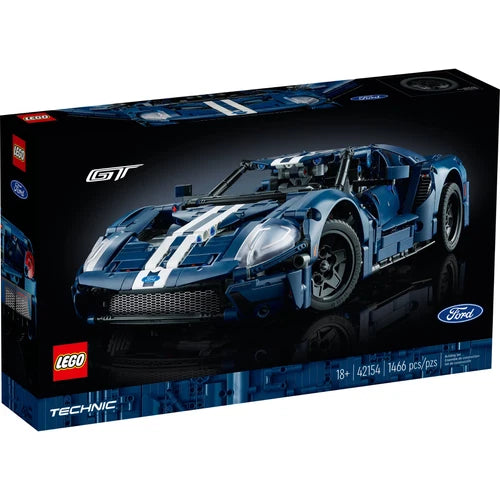 MEOW Technic 2022 Ford GT 42154 Car Model Kit for Adults to Build, 1:12 Scale
