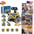 Buildable STEM Robot - 5in1 Models, 488 Pcs, App & Remote Control, Ages 8+