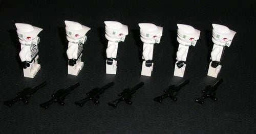 LEGO Star Wars CLONE ARF TROOPER Razor 91st Recon Corp Lot of 6 Minifigs 7913