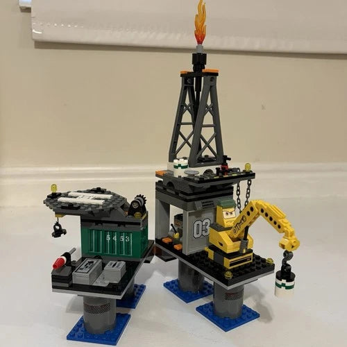 LEGO 9486 Cars 2 Oil Rig Escape 100% Complete