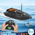 RC Fishing Bait Boat with GPS Dual Motors Fish Finder with Night Light Signal US