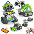 5-In-1 STEM RC Robot Building Kit, 478Pcs App Coding, Boys Age 6-12 \| 1 Set Tran