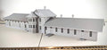 HO Scale - Lee Hall Train Depot Newport News Virginia - 1:87 Scale Building