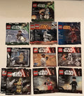 LEGO Star Wars Polybag Promotional Minifigures - Lot Of 12 Sealed Polybags