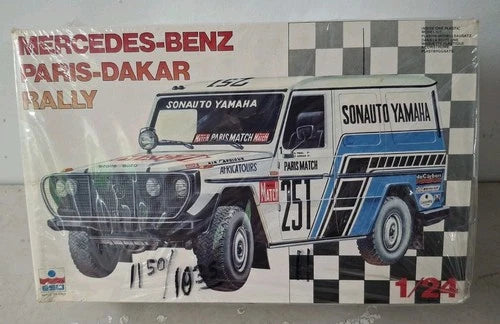 ESCI Mercedes-Benz Paris Dakar Rally Model Car Building Kit #3025 Scale: 1/24