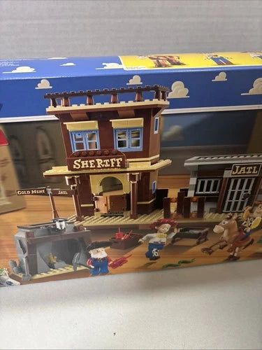 LEGO 7594 Woody's Roundup Sheriff Jail Disney Toy Story Pixar Retired 2010 NIB