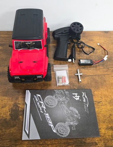 HobbyPlus 1/18 CR 18P V3 Brushless Rushmore 4X4 RTR Rock Crawler - Red OPEN PKG