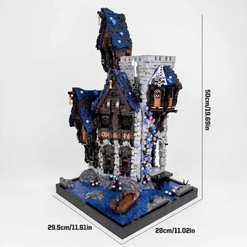 NEW Fantasy Krylhan Castle MOC 5345PC Building Block Set+x5 FREE FIGURES