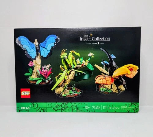 LEGO® IDEAS The Insect Collection 21342 BRAND NEW Complete Factory Sealed Box