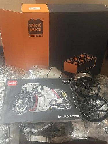 UNCLE BRICK Motorcycle Building Block Set 1:5 Model 60520