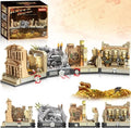 Temple Of The Holy Grail Adventure Building Block Set + 5 figs 4 Scenes 2388 pc