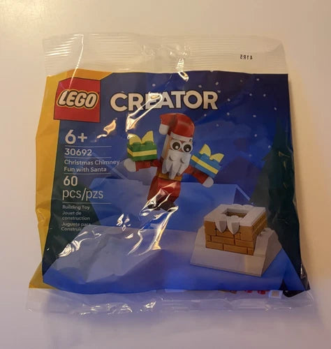 LEGO CREATOR 30692 CHRISTMAS CHIMNEY FUN WITH SANTA SET MINT IN BAG SEALED