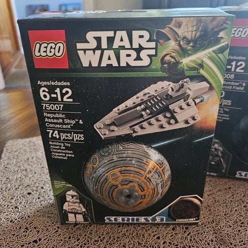 New Sealed LEGO Star Wars Planet Series 3 Retired (75008, 75007)