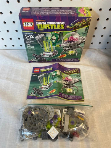 KRAANG LAB ESCAPE, TURTLE LAIR ATTACK, BAXTER ROBOT RAMPAGE Lego sets