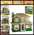 Modern House Building Set - 1176 PCS Family Comedy Sitcom Compatible with Lego,
