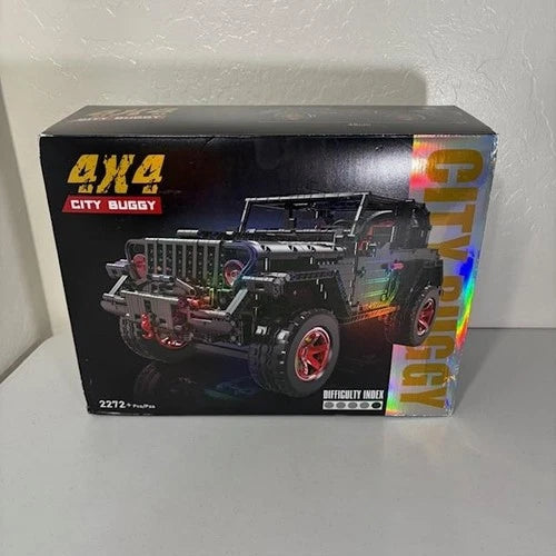 4x4 City Buggy Interlocking Blocks Set 2272+ Pieces Vehicle Car New Open Box