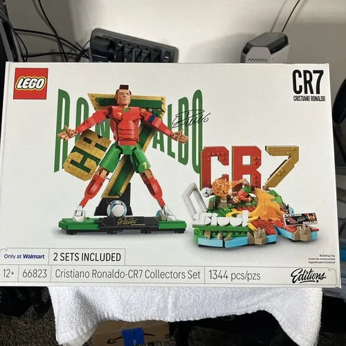 LEGO 66823 Editions Cristiano Ronaldo Collector's Set Co-Pack, Building Toy with