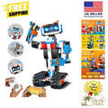 USB Rechargeable Remote Control Robot Kit - Educational STEM Toy for Kids