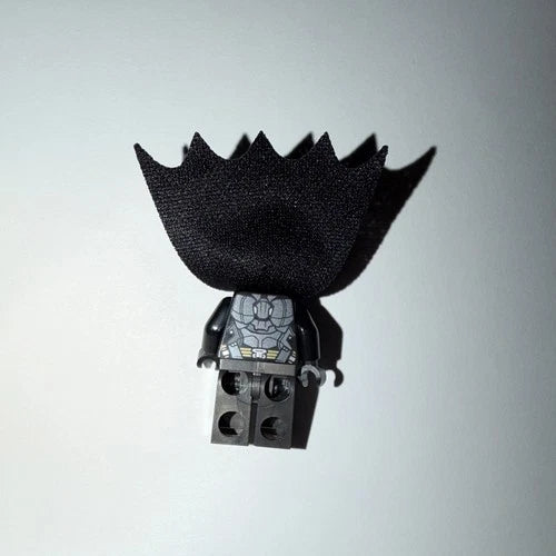 MEOW Batman Minifigure 76112 Dark Pearl Gray Armour