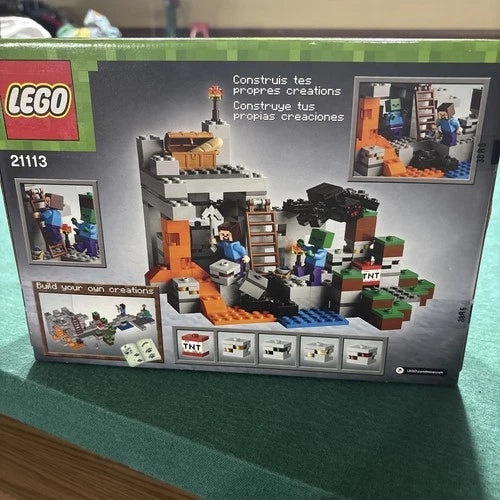 LEGO Minecraft: The Cave (21113) – BRAND NEW & SEALED