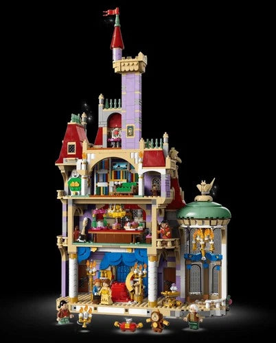 GENERIC Disney Beauty and the Beast Castle 43263 Complete Set 2916 pcs No Box